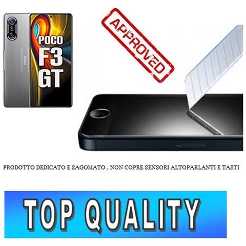 Tempered Glass Screen Protector Pellicola Vetro Temprato Xiaomi Poco F3 Gt - Foto 1