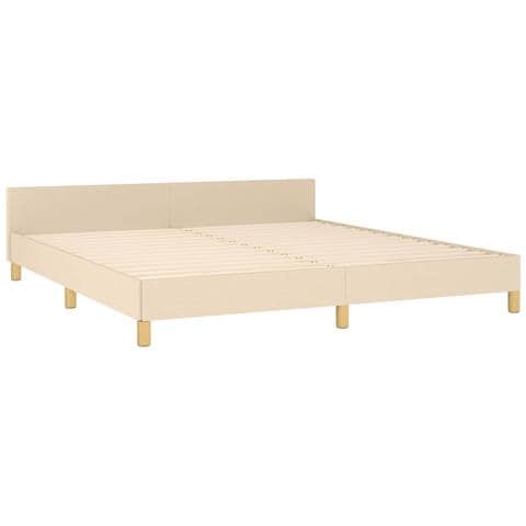 Giroletto senza Materasso Crema 160x200 cm in Tessuto - Foto 9