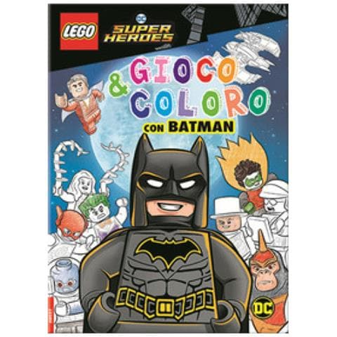 Batman. Lego Dc. Gioco & Coloro. Ediz. A Colori - Foto 1
