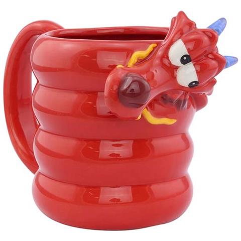 Mulan - Disney - Mushu Shaped Mug - 3d Tazza - Ceramica - 330 Ml - 11 X 16 X 10 Cm - Foto 1