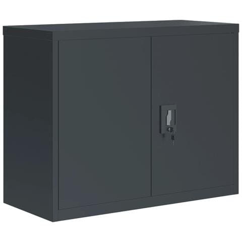 Armadio Classificatore Antracite 90x40x70 Cm In Acciaio - Foto 1