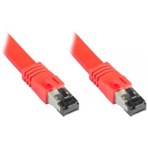 Alcasa 8080-f150r Cavo Di Rete Rosso 15 M Cat8.1 U /ftp (stp) - Foto 1