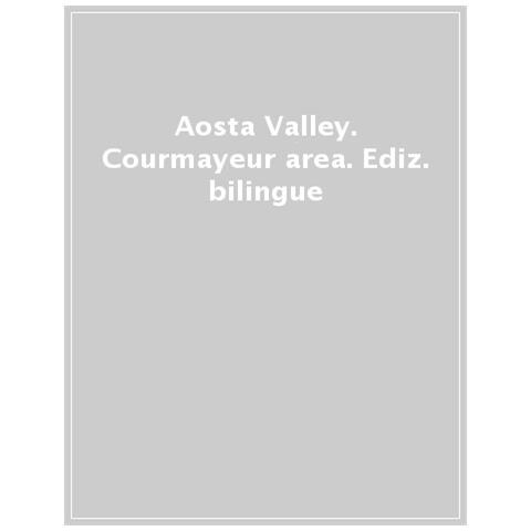 Aosta Valley. Courmayeur Area. Mtb Trail Map. Ediz. Italiana E Inglese - Foto 1
