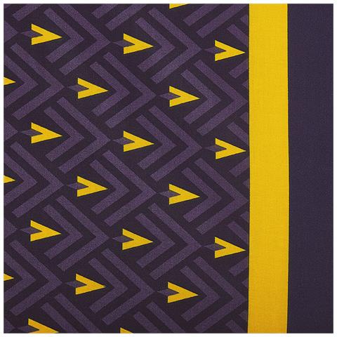 Set Copripiumino In Cotone Satinato 155 X 220 Cm Blu E Giallo Wallingford - Foto 7