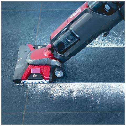 Aspirapolvere verticale Batteria Secco e bagnato Schiuma HEPA Senza sacchetto 1 L 1800 W Nero Rosso - Foto 2