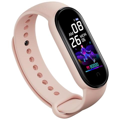 Smartwatch 4.0 Edizione Fire Waterproof Ip67 In Silicone, Rosa Champagne - Foto 2