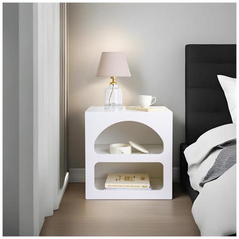 Amal Comodino Con Nicchie Bianche - Foto 6