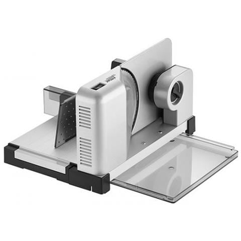 Allesschneider Icaro 5 Affettatrice Elettrico 65 W Nero, Argento Metallo - Foto 3