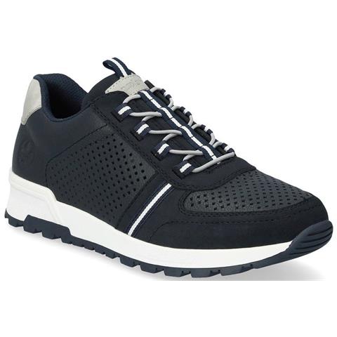 Leisure Sneakers Sintetico E Tessile Scarpe Uomo Blu Eu 41, 15153-14 - Foto 1