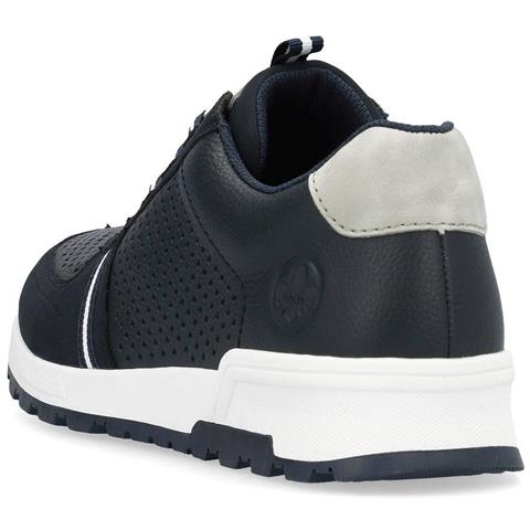 Leisure Sneakers Sintetico E Tessile Scarpe Uomo Blu Eu 41, 15153-14 - Foto 3