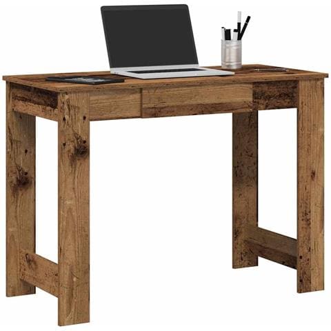 Scrivania Legno Vecchio 100x45x75 Cm In Legno Multistrato - Foto 1