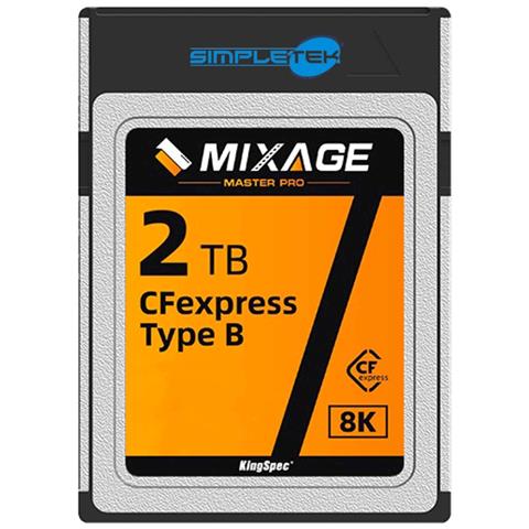 Compact Flash Express Cfexpress Tipo B 2tb 8k 1750mbps Scheda Memoria Video Xqd - Foto 6