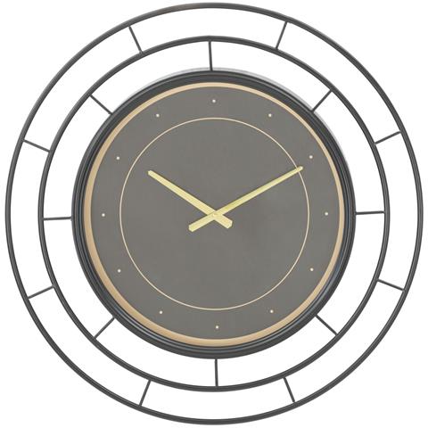 Orologio Da Parete Mf279 - Nero - Metallo - 70x5,5x70 Cm - Foto 1