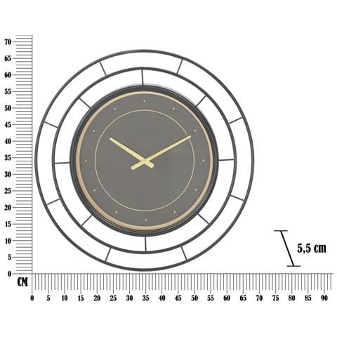 Orologio Da Parete Mf279 - Nero - Metallo - 70x5,5x70 Cm - Foto 5
