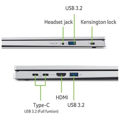 Notebook Aspire Go 15 AG15-71P-50SU Monitor 15.6" Intel Core i5-13420H RAM 32GB SSD 1TB Windows 11 Pro - Foto 2