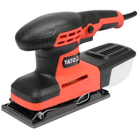 YT-82230 levigatrice portatile Levigatrice orbitale casuale Nero, Arancione 260 W - Foto 1