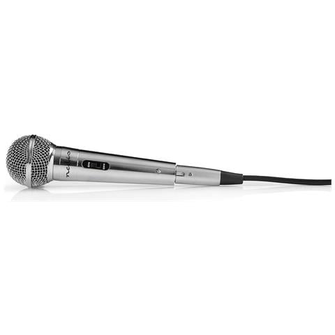 Microfono Cardioide Con Cavo Staccabile E Interruttore, Grigio - Foto 4