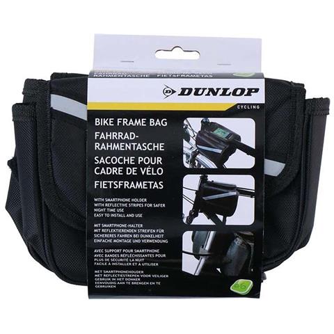 Borsa Da Telaio Bici Con Supporto Smartphone Integrato, Nero - Foto 5