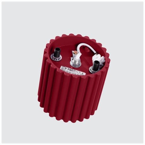 Lampada Da Soffitto Aura 1 Bordeaux Gu10 Sl. 1819 - Minimalist Lampada A Soffitto Borgogna 10x10x10 Cm - Foto 8