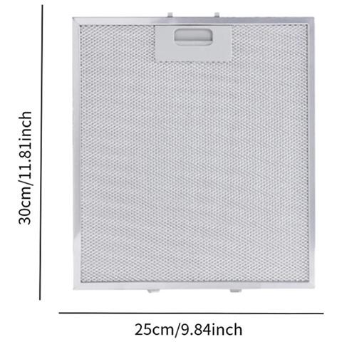 Filtro Antigrasso In Alluminio Compatibile Con Cappe Aspiranti Whirlpool, Ikea, Jenn Air W10169961a - Foto 2