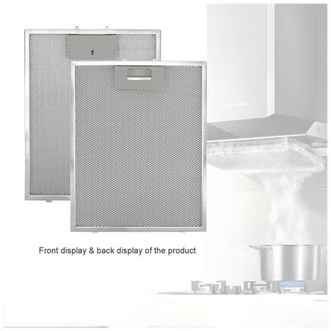Filtro Antigrasso In Alluminio Compatibile Con Cappe Aspiranti Whirlpool, Ikea, Jenn Air W10169961a - Foto 4
