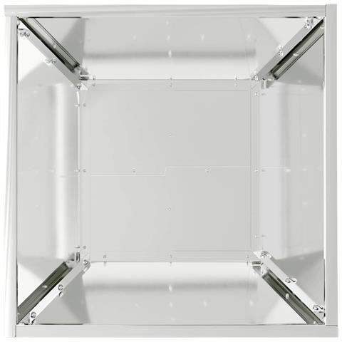 Vaso a Ciotola da Giardino 5 pcs Argento 40 x 40 x 15 cm - Foto 8