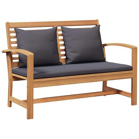 Set Divano da Giardino 2 pcs Naturale Legno massello di teak - Foto 1