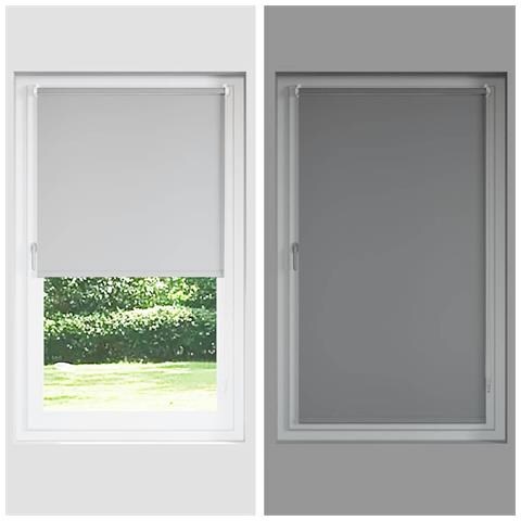 Tenda a Rullo Oscurante 70x150 cm Larghezza Tessuto 65,7 cm - Foto 9