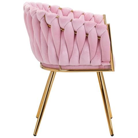 poltrona QS-GW06G rosa - Foto 4