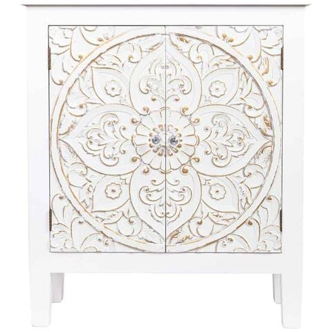 Credenza In Legno Con 2 Porte 68x27,5x82 - Foto 2