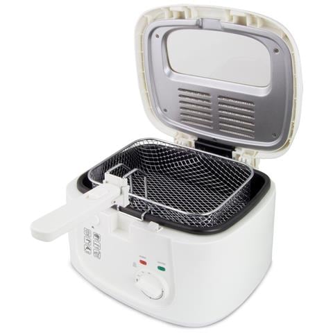 Ekg012 Friggitrice 2,5l, Bianco - Foto 1