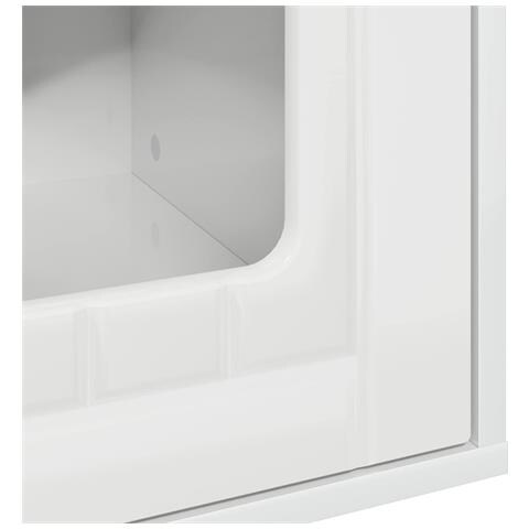 Casa per Gatti Bianco Lucido 53 x 52 x 62 cm Legno multistrato - Foto 9