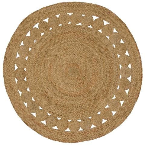 Tappeti per area Naturale Ø 120 cm Juta - Foto 1