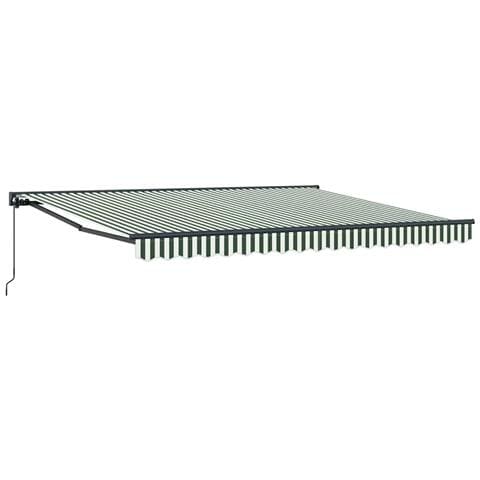 Struttura della tenda Verde e Bianco 400 × 300 cm - Foto 1