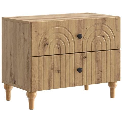 Armadio da Notte Rovere Artigianale 62 x 34,5 x 48 cm - Foto 1