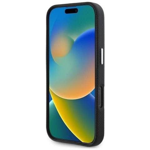 Bmw M Edition Custodia In Metallo Avvolta In Kevlar Per Iphone 16 Pro Max - Nera - Foto 1