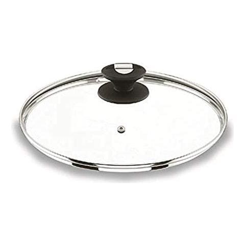 71928 - Coperchio in vetro con cestello per la cottura a vapore 28 cm - Trasparente - Foto 1