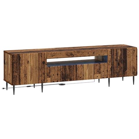 Mobile TV LED Legno antico Legno ingegnerizzato - Foto 1
