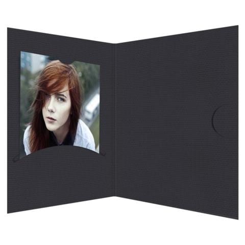 1x100 Daiber cartoncin. portafoto Opti-Line fino 7x10 cm nero - Foto 1
