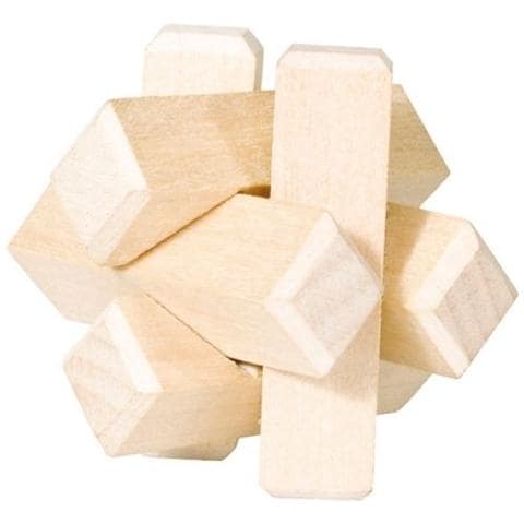 Puzzle 3D di Legno Nodo - Foto 1