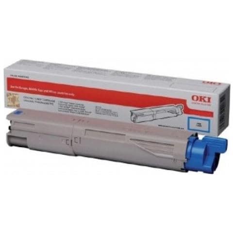 45862816 Toner Originale Ciano per MC873DN Capacità 10000 Pagine - Foto 1
