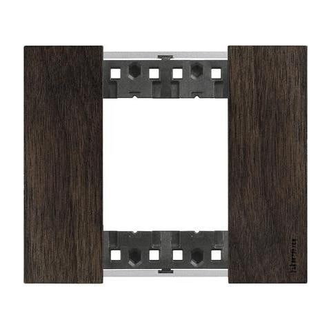 Placca Living Now 2 Moduli Colore Legno Noce Ka4802lg - Foto 1