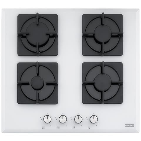 Piano Cottura FHNS 604 4G WH C a Gas 4 Fuochi Gas Colore Bianco - Foto 1