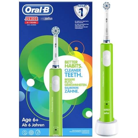 Oral-b Junior 6+ Bambino Verde, Bianco - Foto 2