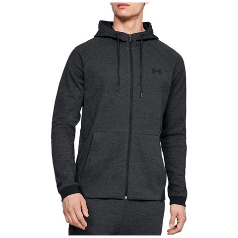 felpa under armour nera e fucsia