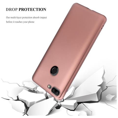 Custodia Compatibile Con Honor 9 Lite In Oro Rosa Metallico - Coperchio Protettivo In Silicone Tpu Flessibile - Foto 9