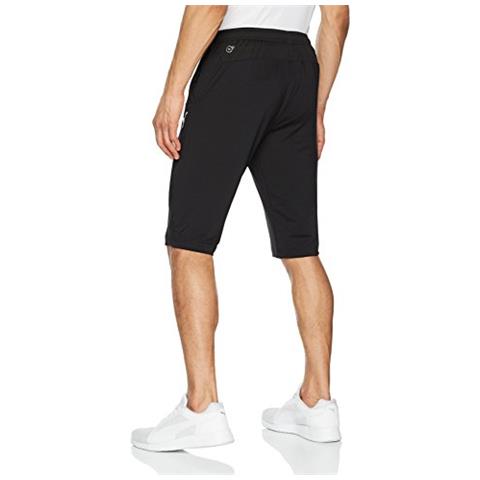 Liga Formazione 3/4 Pants, Pantaloni Uomo, Nero, Nero, Bianco, M - Foto 2