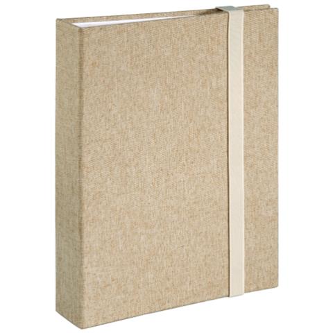 Hama Tessuto album fotografico e portalistino Beige 240 fogli 10 x 15 - Foto 1