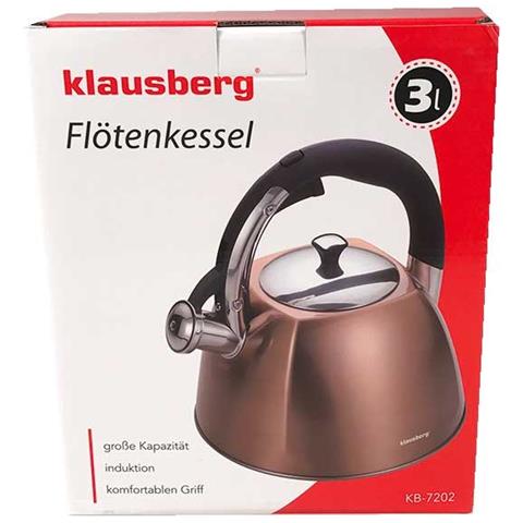 Teiera Con Fischietto Klausberg 3l Kb-7202 - Foto 5