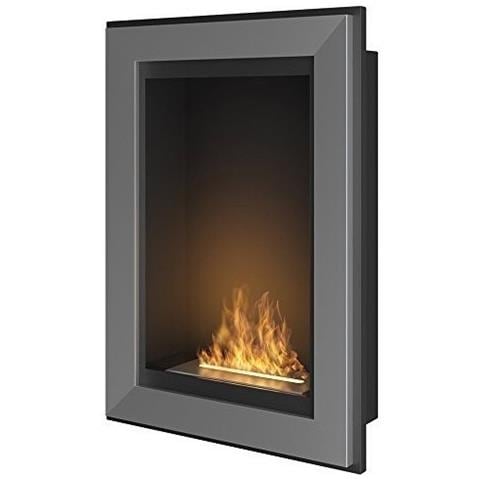 Rame 550 - Biocamino Da Incasso Camino A Bioetanolo Da Parete, Colori Vari - Inox - Senza Vetro - Foto 6